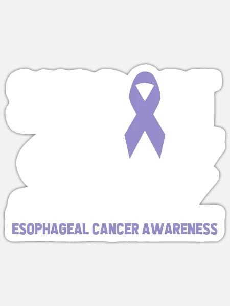 Support Squad Esophageal Cancer Awareness - Sticker - white matte