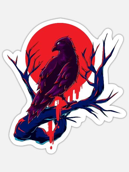 - Sticker - white matte