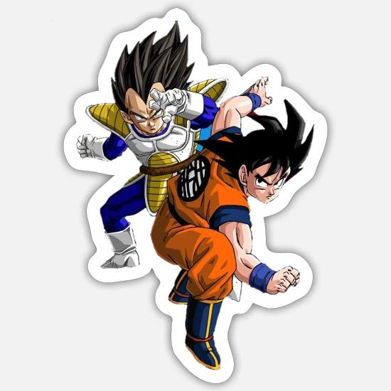 Kit Stickers Dragon Ball Z Pour Borne D'arcade MAME - Toit Et Arrière Inclus