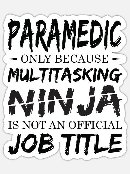 - Sticker - white matte