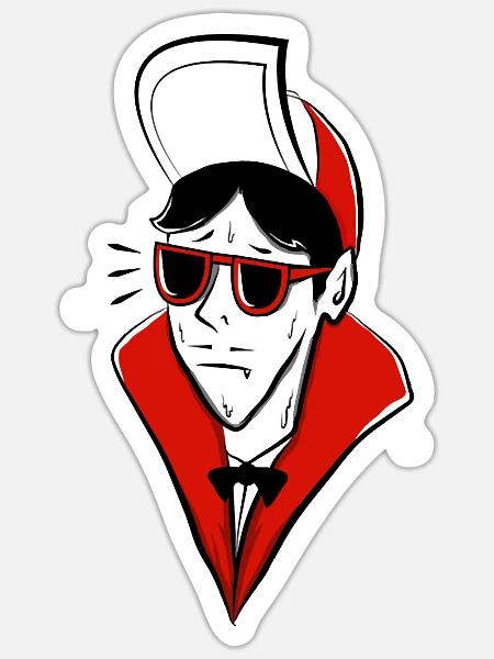 - Sticker - white matte