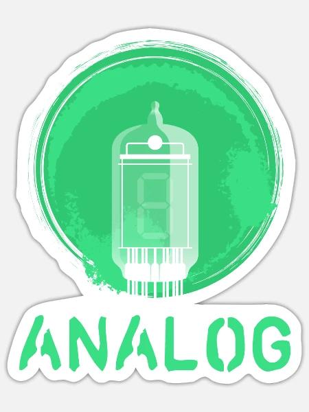 Modular Synthesizer Analog Synth Music Producer - Sticker - white matte