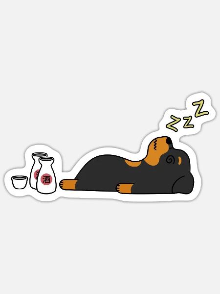 - Sticker - white matte