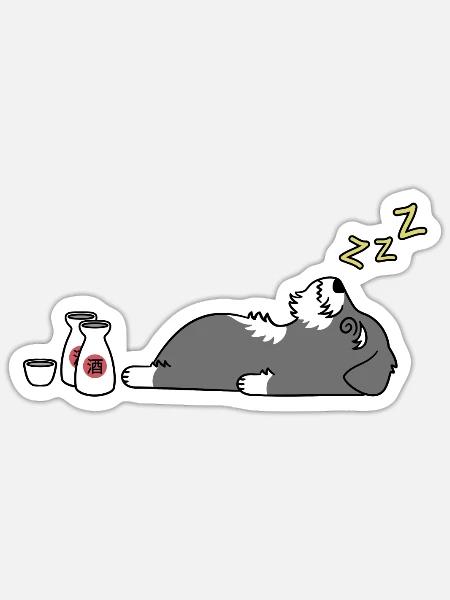 - Sticker - white matte