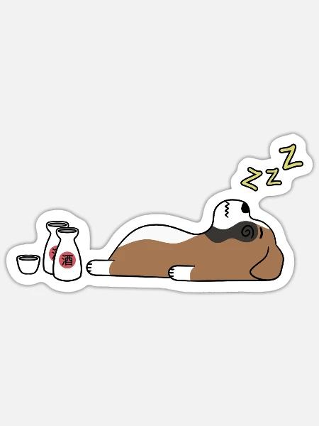- Sticker - white matte