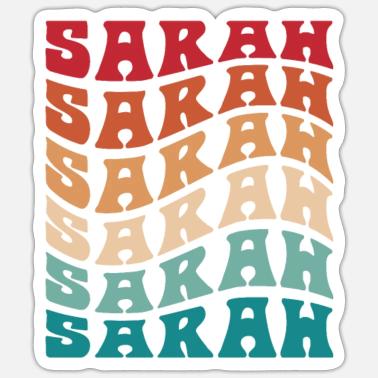 Name Sarah Stickers | Unique Designs | Spreadshirt
