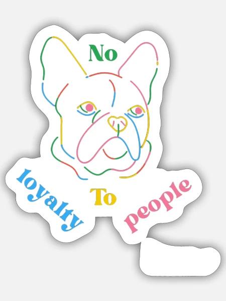  - Sticker - white matte