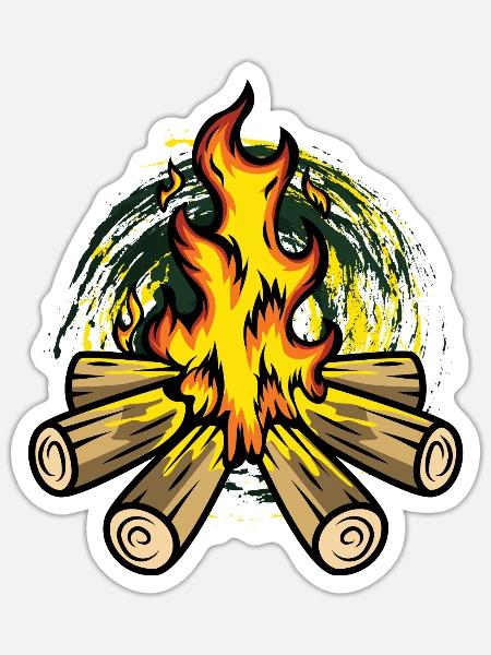 - Sticker - white matte