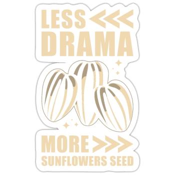 Sunflower Seeds - Sticker - white matte - Front