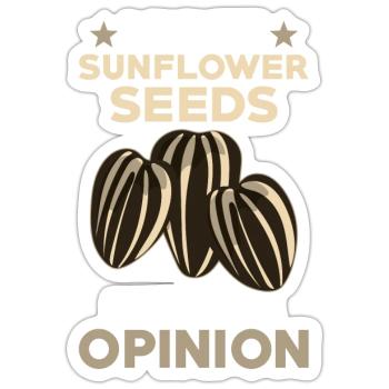 Sunflower Seeds - Sticker - white matte - Front