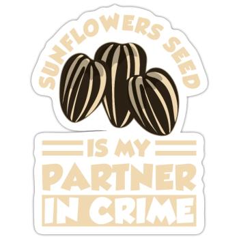 Sunflower Seeds - Sticker - white matte - Front