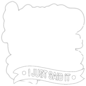 FUNNY QUOTE EVERY ONE - Sticker - white matte - Front