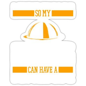 Waiter Waitress Dog - Sticker - white matte - Front