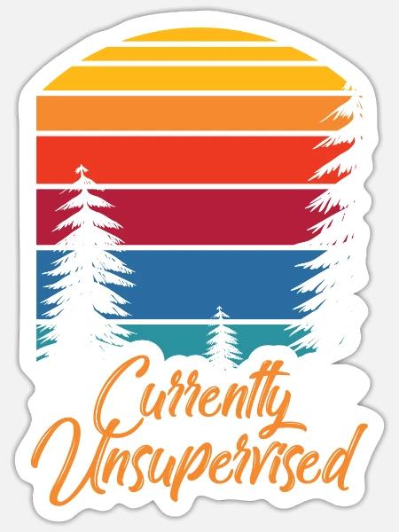  - Sticker - white matte