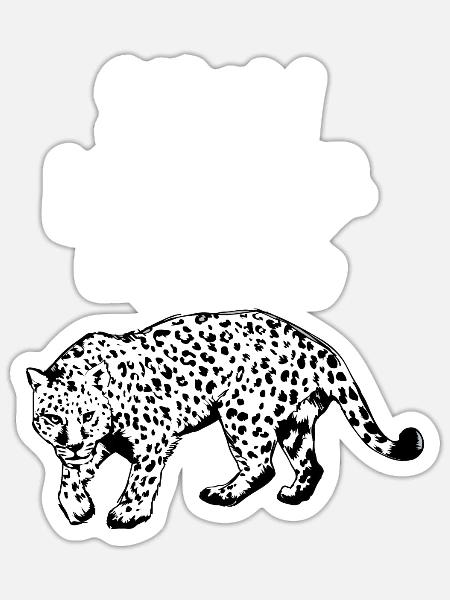 - Sticker - white matte