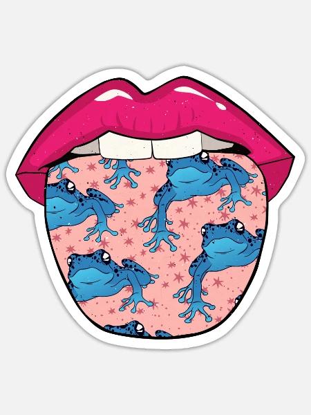 - Sticker - white matte