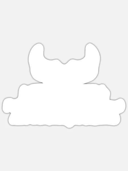Miss Church Practice Witchcraft Funny Lesbian Devi - Sticker - white matte