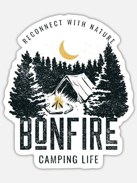 - Sticker - white matte