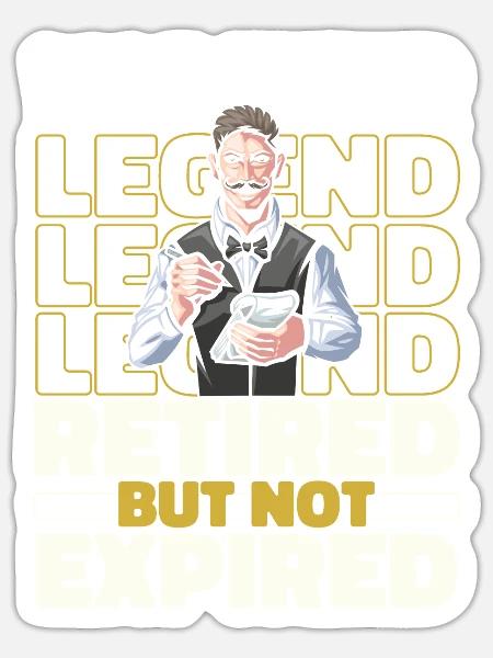 - Sticker - white matte