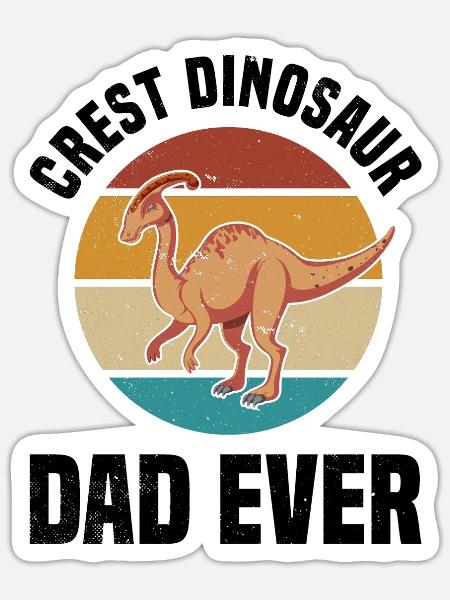 dinosaurs - Sticker - white matte