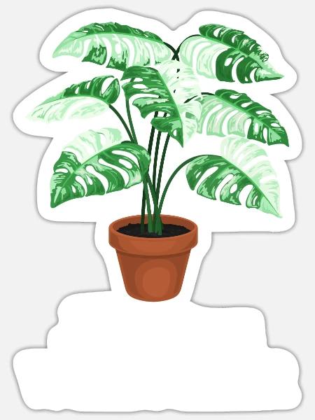  - Sticker - white matte