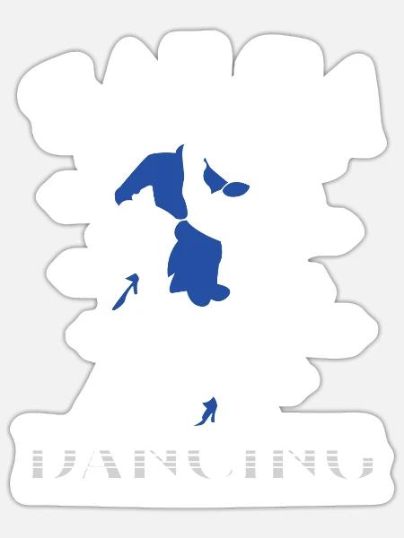 - Sticker - white matte