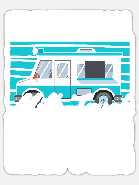  - Sticker - white matte