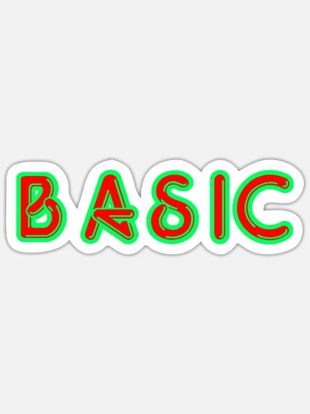 - Sticker - white matte