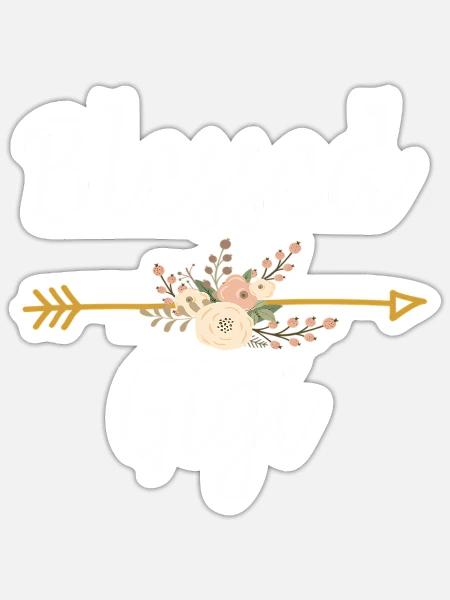 Blessed Gigi Mothers Day - Sticker - white matte