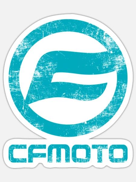 Cf Moto Utv Atv Sxs Original Off Road - Sticker - white matte