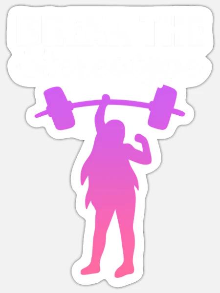 - Sticker - white matte