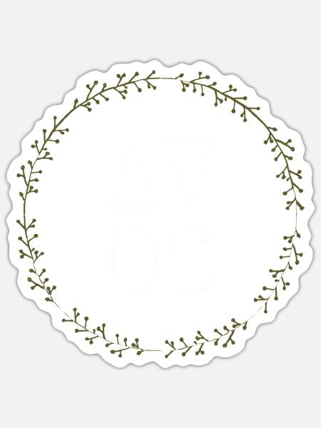 - Sticker - white matte