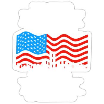 911 in loving memory - Sticker - white matte - Front
