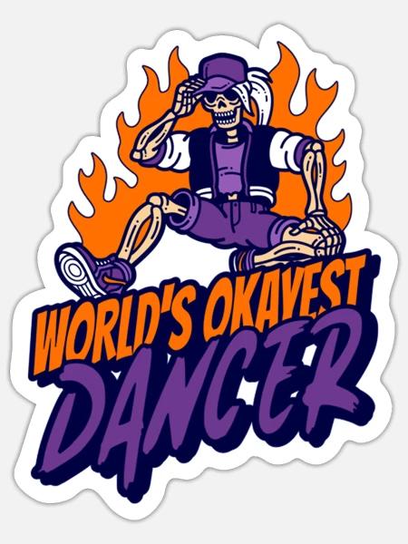 - Sticker - white matte