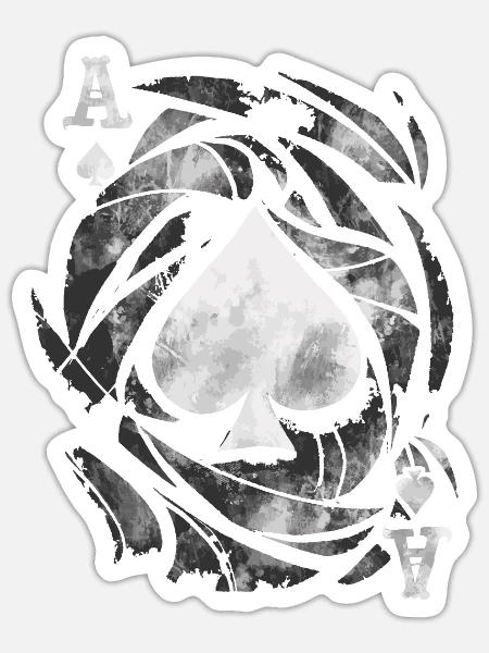 - Sticker - white matte