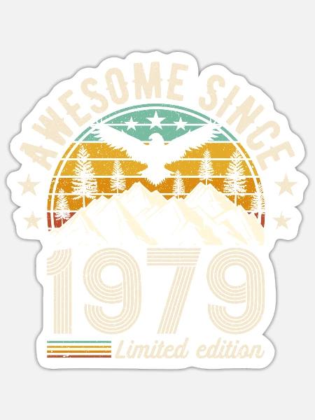 Legends of '79 - Sticker - white matte