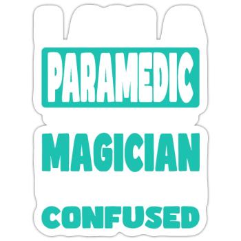Paramedic - Sticker - white matte - Front
