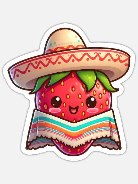 - Sticker - white matte