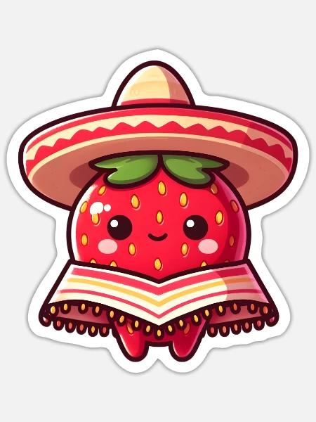 - Sticker - white matte