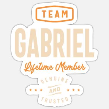 With name gabriel Stickers | Unique Designs | Spreadshirt