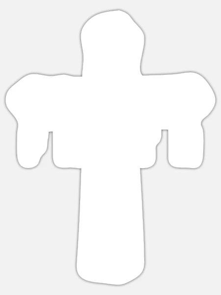  - Sticker - white matte