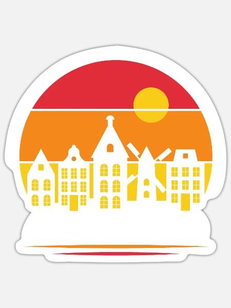  - Sticker - white matte