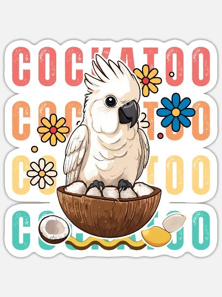 - Sticker - white matte
