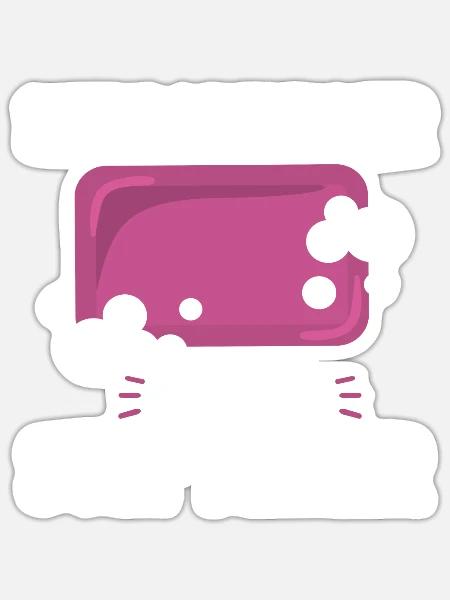 - Sticker - white matte