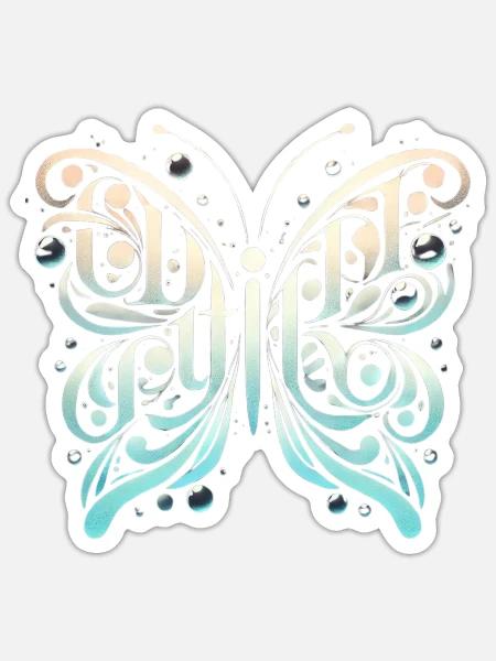 - Sticker - white matte