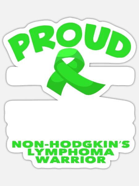 Non-Hodgkin Lymphoma Awareness Proud Daughter - Sticker - white matte