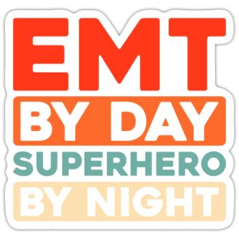 Emt Paramedic - Sticker - white matte - Front