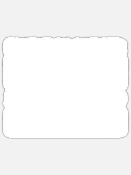 - Sticker - white matte