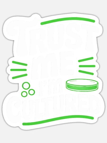  - Sticker - white matte