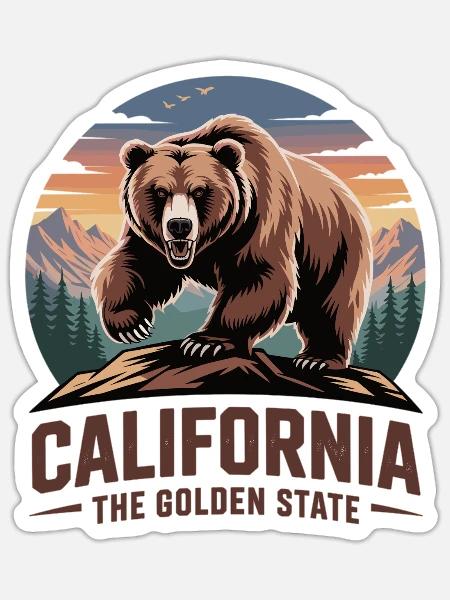 Grizzly Power USA - Sticker - white matte